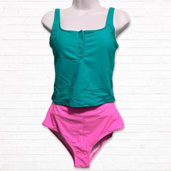 2pc Women’s Bikini Tank Top & Bottom Set