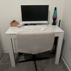 Computer And Chair 