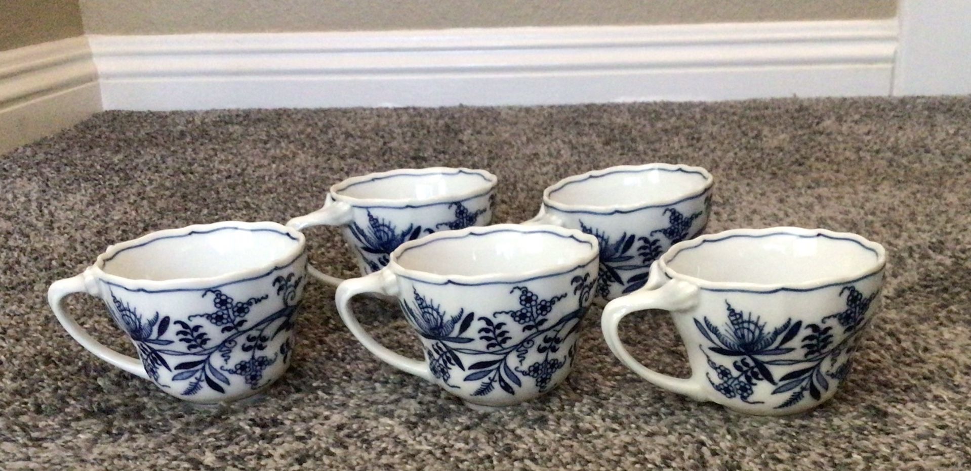 Blue Danube Tea / Coffee Cups