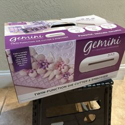 Crafter’s Gemini Twin-Function Die Cutter & Embosser - New/Open Box