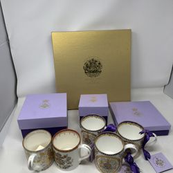 Queen Elizabeth II Platinum Jubilee Bone China Royal Collection set of 9 pcs
