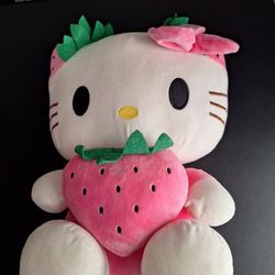 Strawberry Hello Kitty Plush