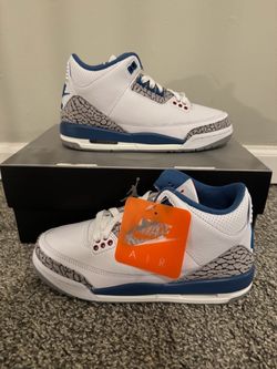 Air Jordan 3 True Blue 2026 GS Size 5Y / Women’s Size 6.5 (SKU: DM0967-104)