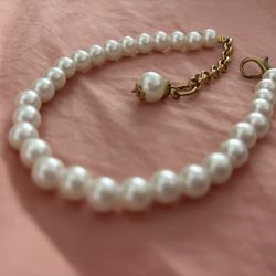 pearl chain bracelet