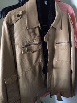 Leather jacket