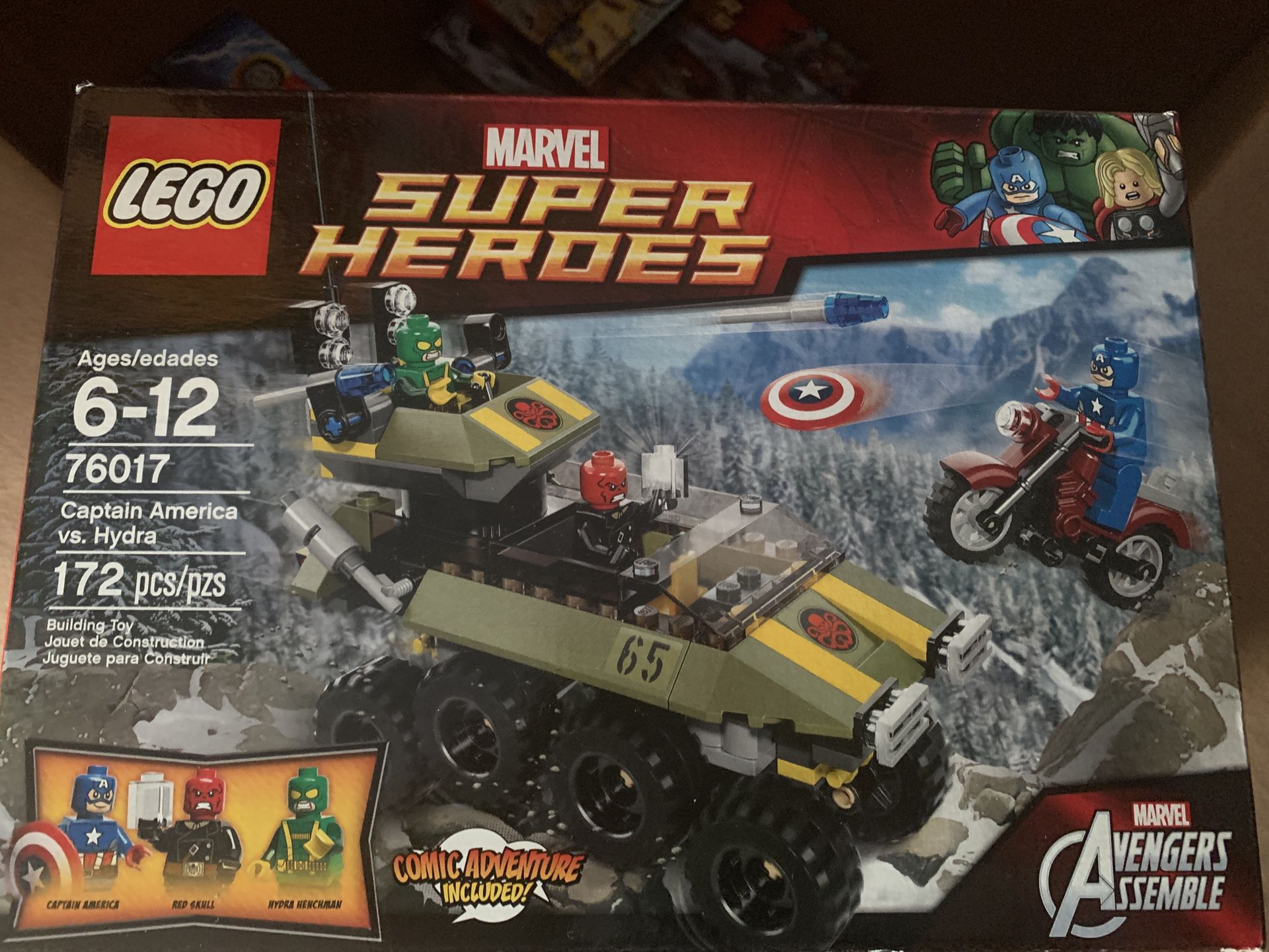 LEGO Marvel 76017 Captain America vs Hydra