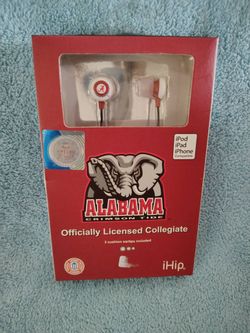 Officially Licensed Collegiate Earbuds 
