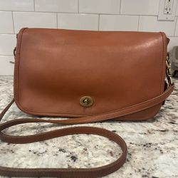 Coach vintage Crossbody British Leather Bag