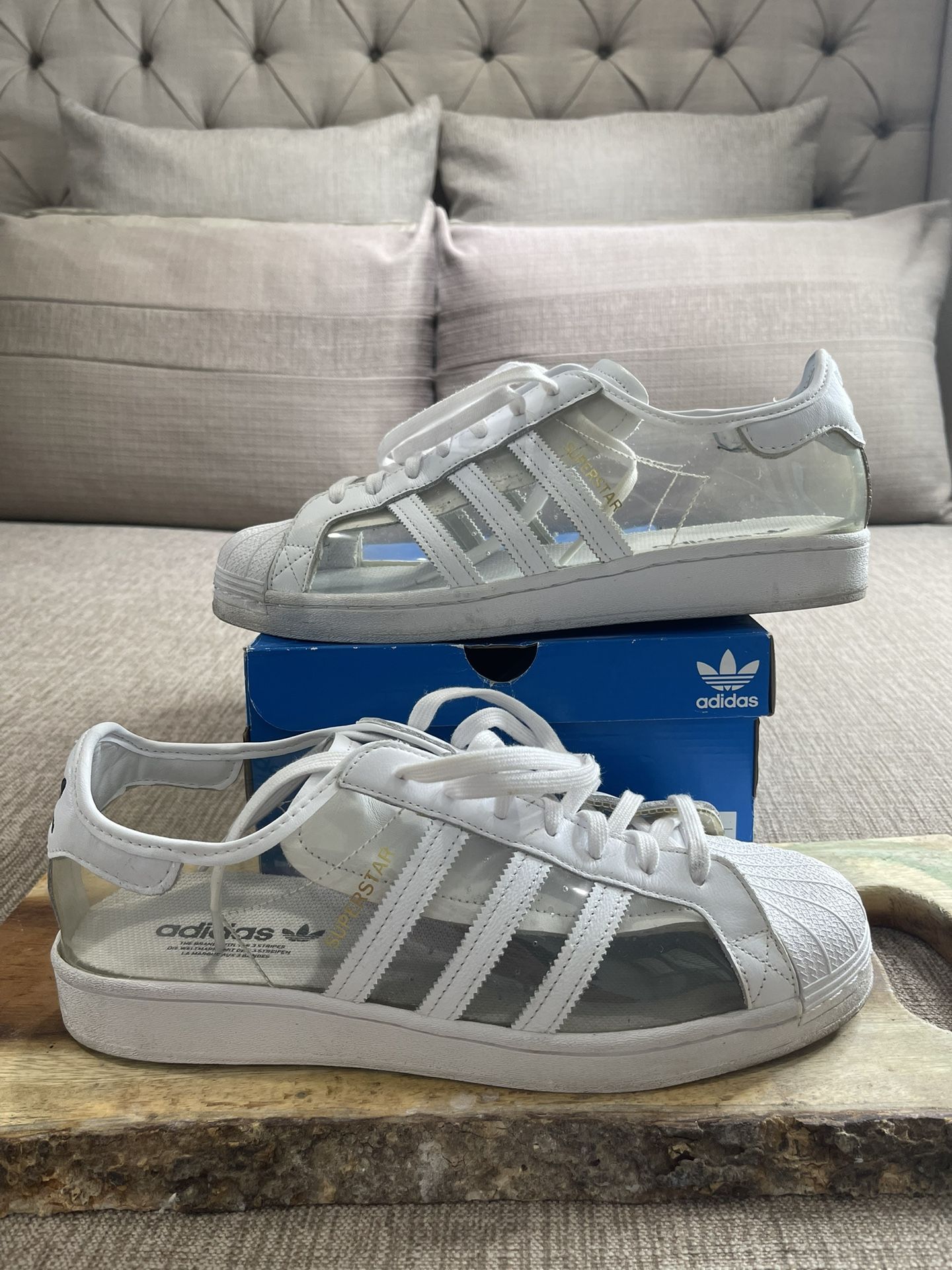 Adidas Superstar Transparent 
