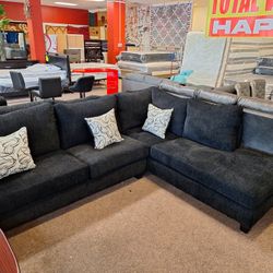 Black Sectional 