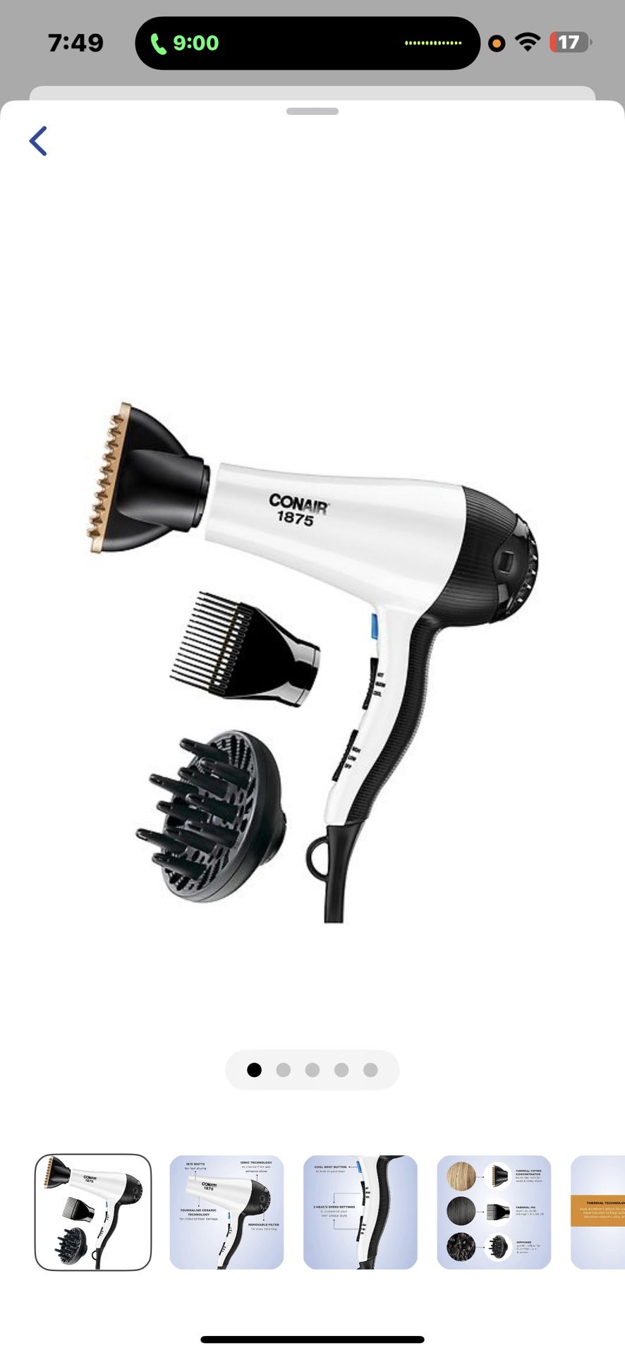 Conair Blow dryer