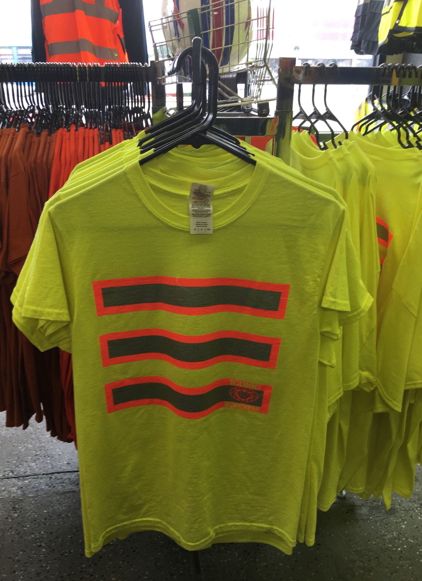 Hi viz short sleeve work shirt