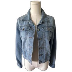 Gap Women's Icon Denim Jacket Jean Jacket Size M