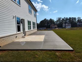 concrete base