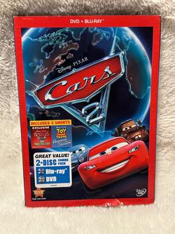Disney Pixar Cars 2 Blu-ray + DVD Combo