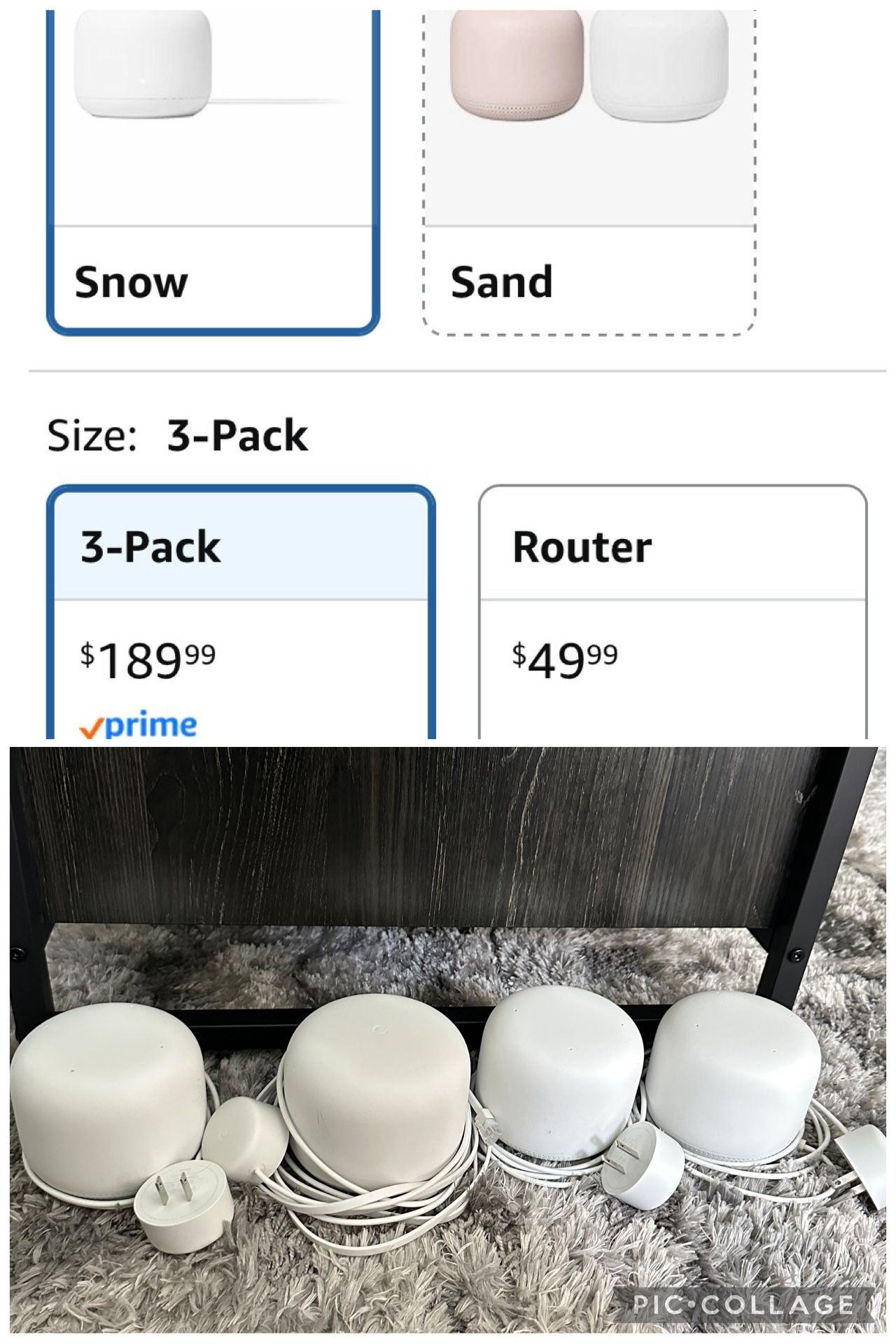 Google Nest WiFi Mesh System 
