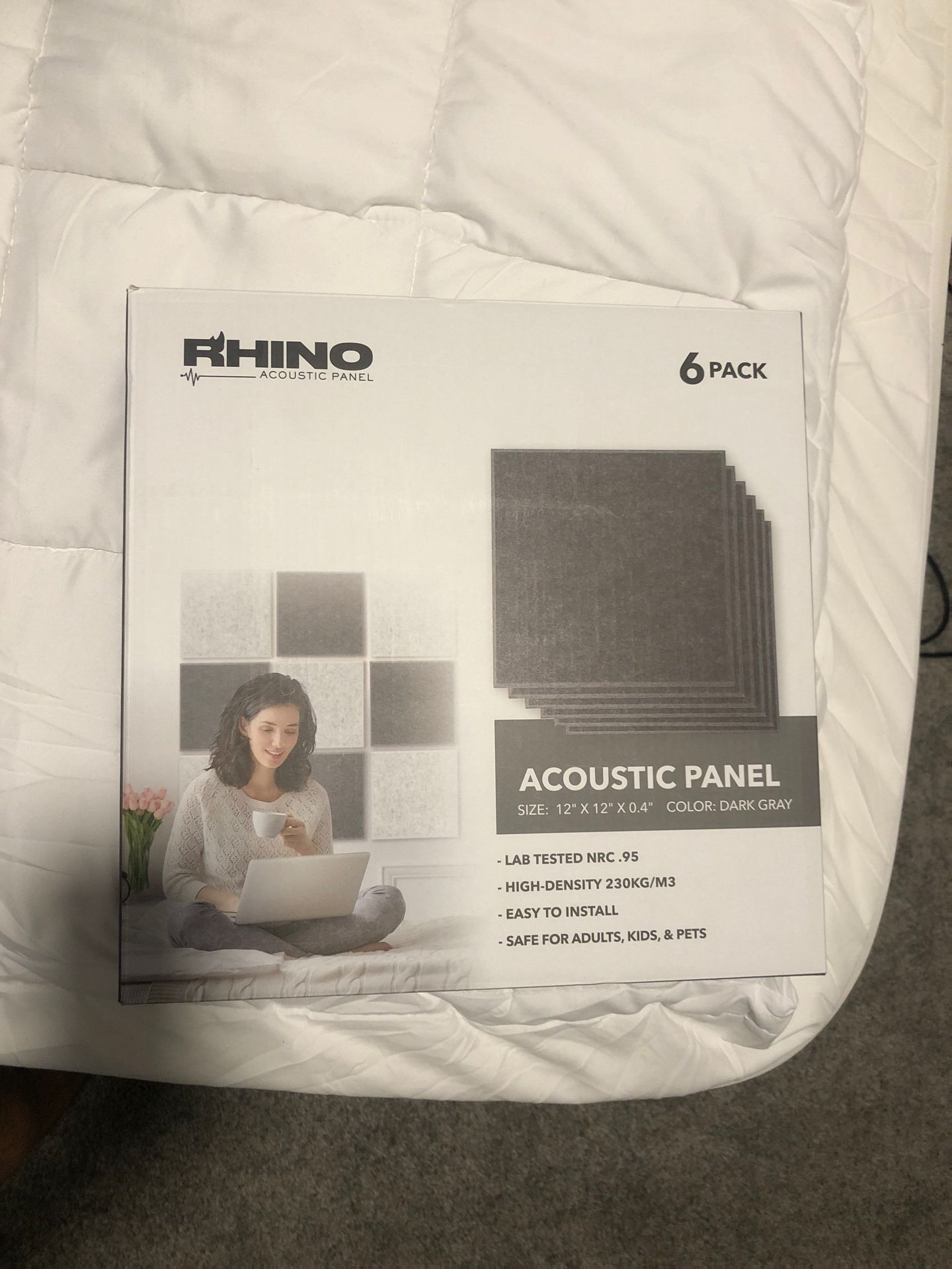 New 6-Pack Rhino Acoustic Panels