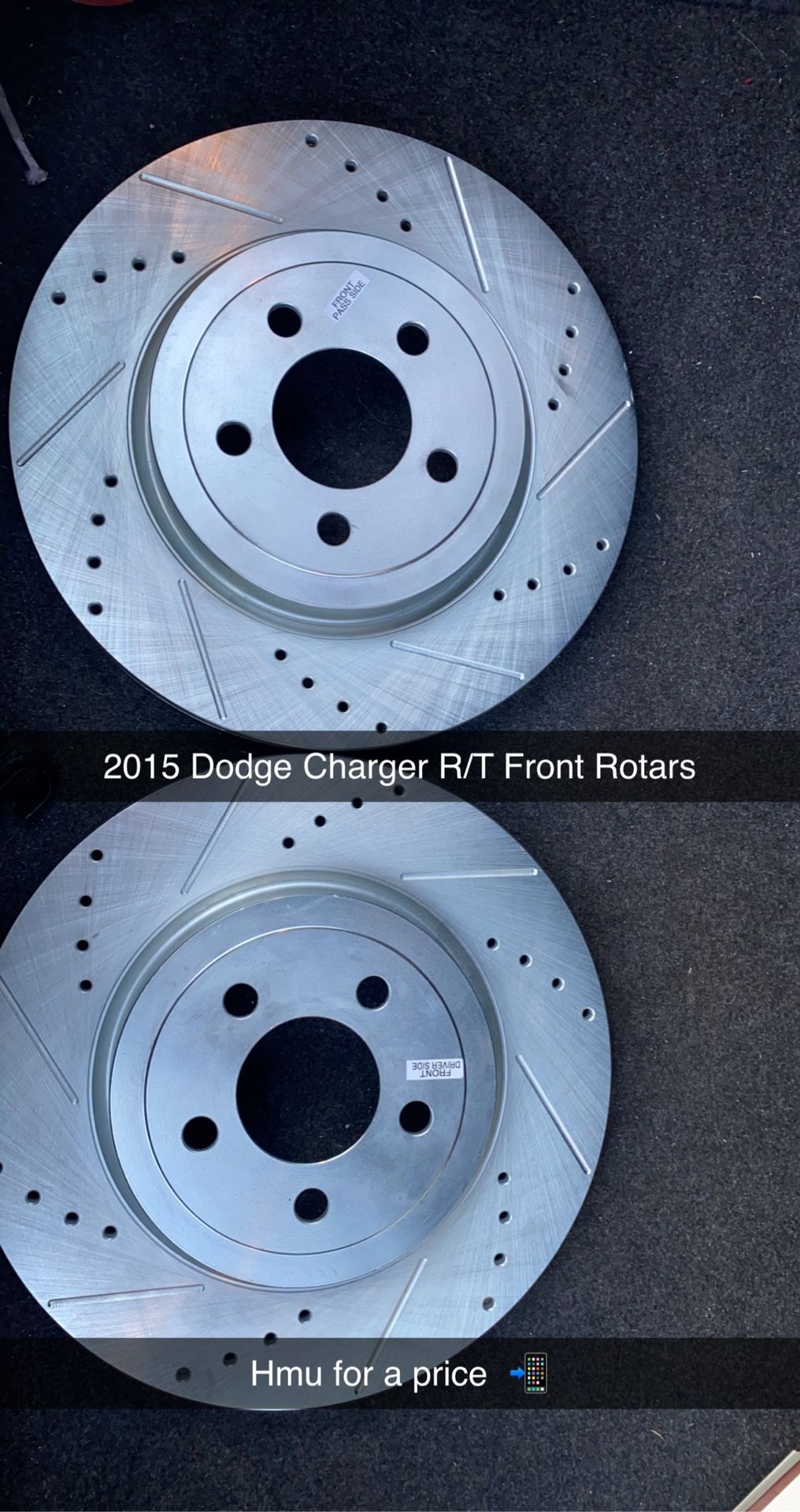 Dodge Charger R/T Front Rotors for Sale in Selma, CA OfferUp