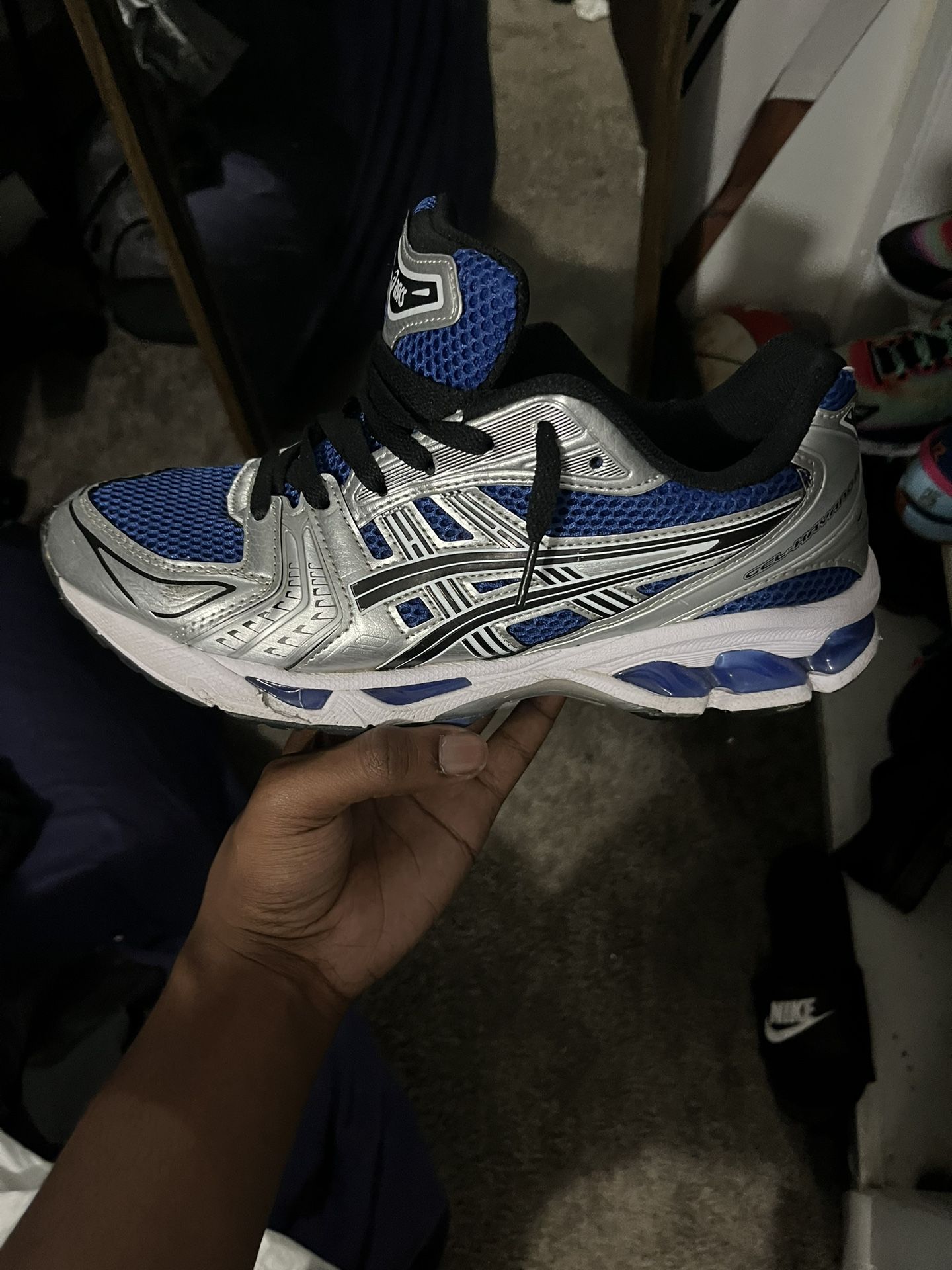 ASICS Gel Kayano 14 Blue And Silver