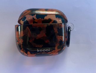 AirPods’ 4 Tortoise Print Case Cover Protector