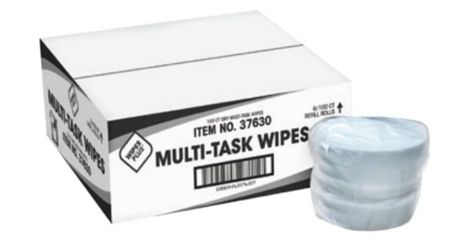 Wipes Plus 37630 Multi Task Wipes 6 Rolls 100 Count