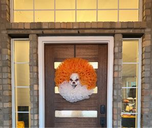 Pennywise Halloween Wreath - Large