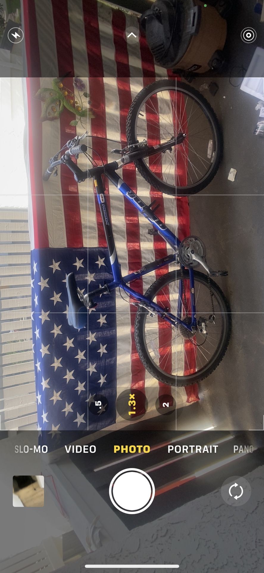 Giant mountain bike, large frame