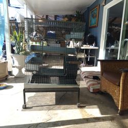 Kw Rabbit.Cage..medidas.alto48 Ft Frente '31  Largo 24ft