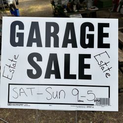 Estate Garage Sale