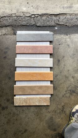 3x13” and 3x 12” tile Bullnoses