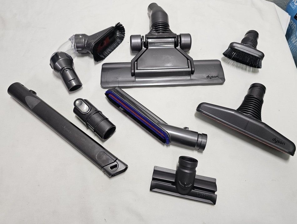 8 Dyson Vacuum Attachments NEW/USED
