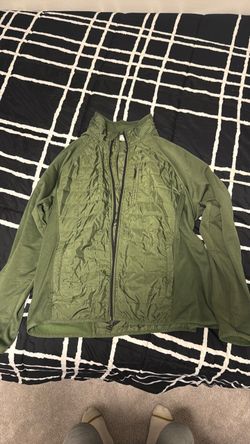 Green Orvis Hybrid Zip-Up Jacket 2XL