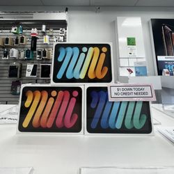 Apple iPad Mini 6 New Tablet - Pay $5 To take It home And pay The rest Later