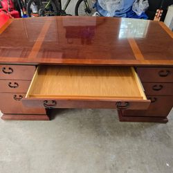 Office Desk And Cabinet