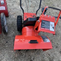Ariens Snowblower. Needs Motor A D Another With Good Motor 