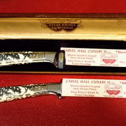 Carvel Hall ( Two) Vintage Like New KNIVES