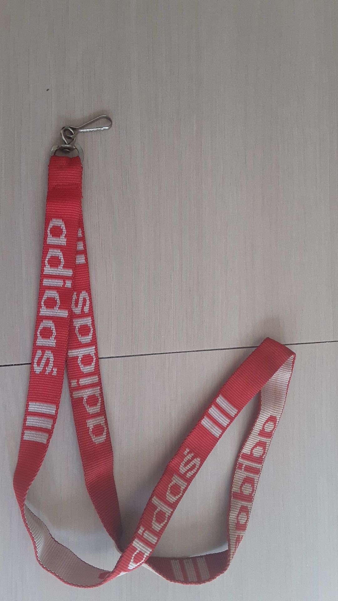 Adidas vintage lanyard rare keychain