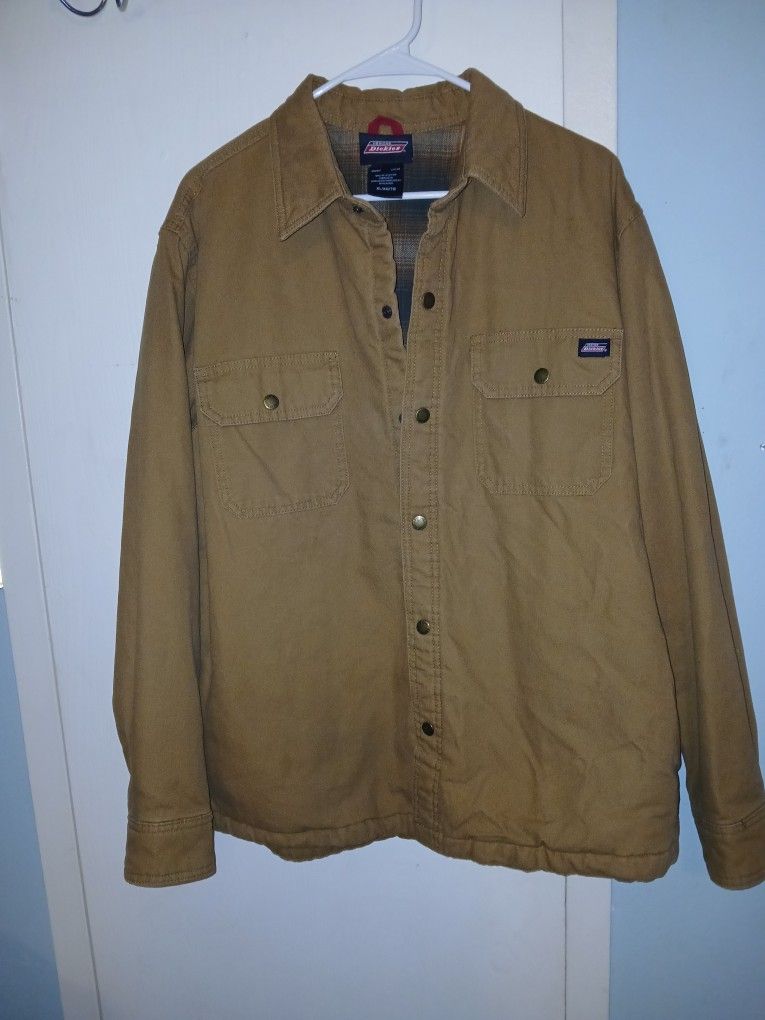 Dickies Flannel-quilted Work Shirt 