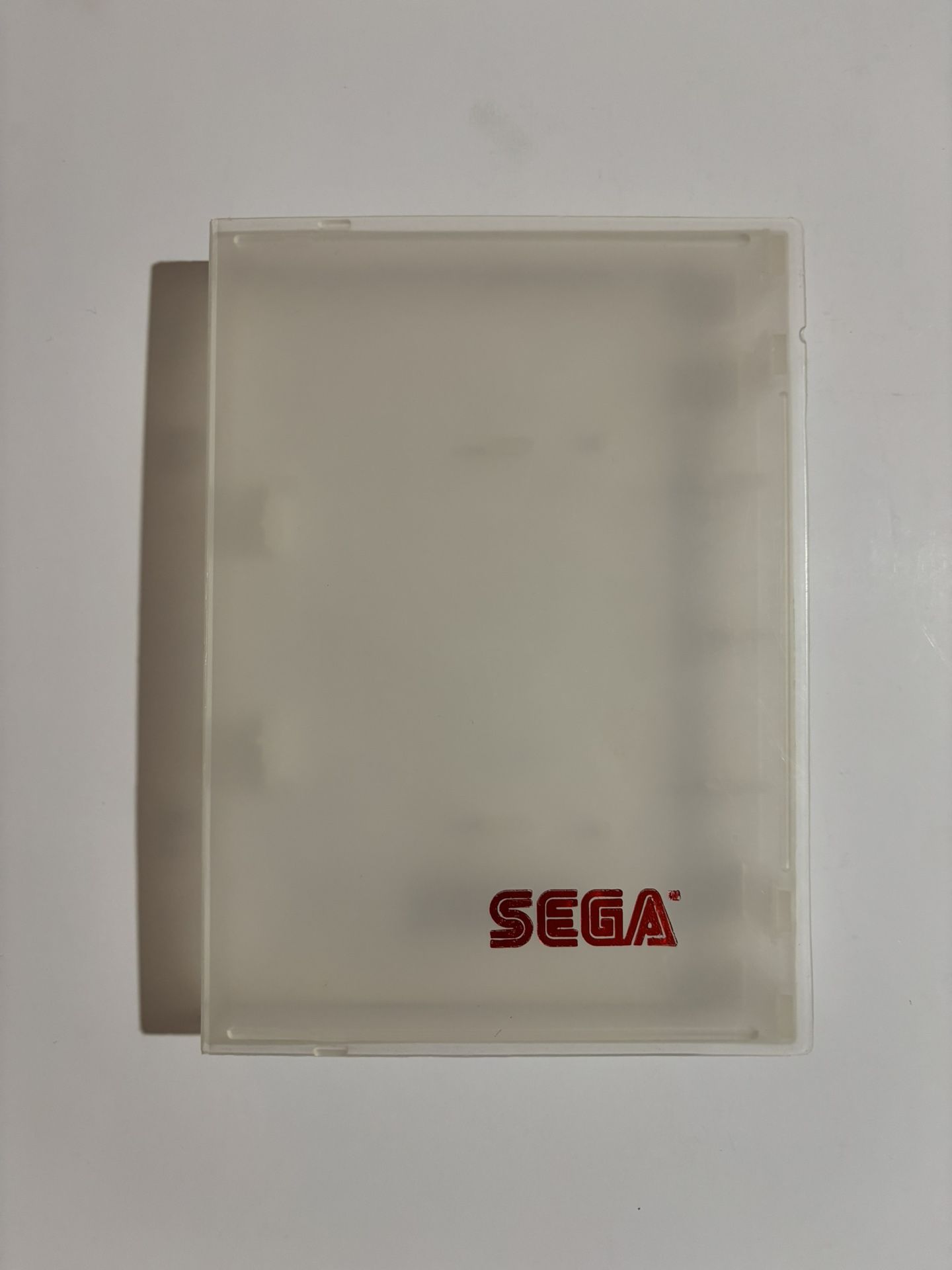 Vintage Sega Genesis Clear Cartridge Case