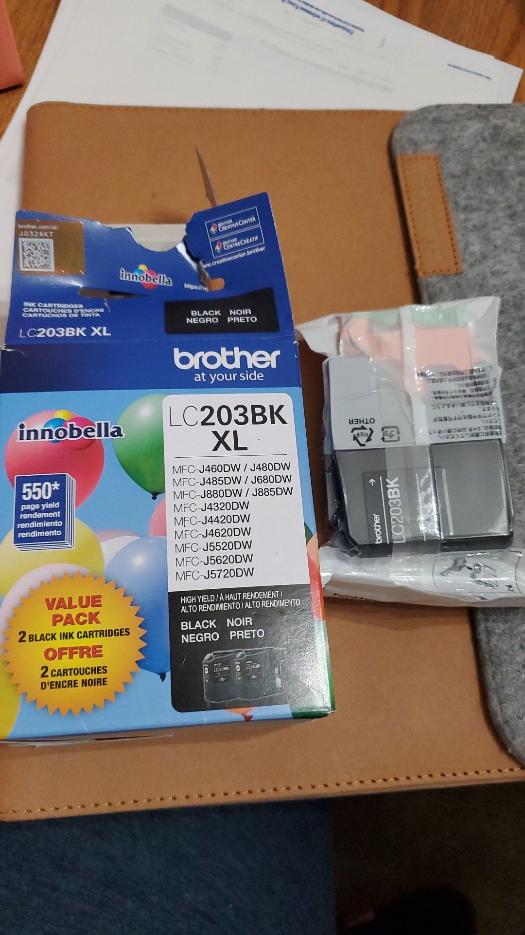 LC203BKXL Ink
