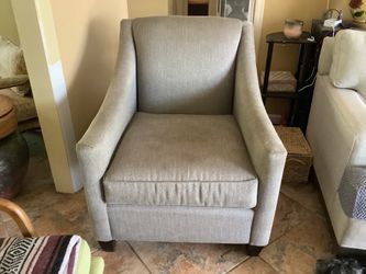 Upholstered arm chair