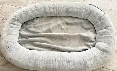 Large Oval Plush Pet Bed
