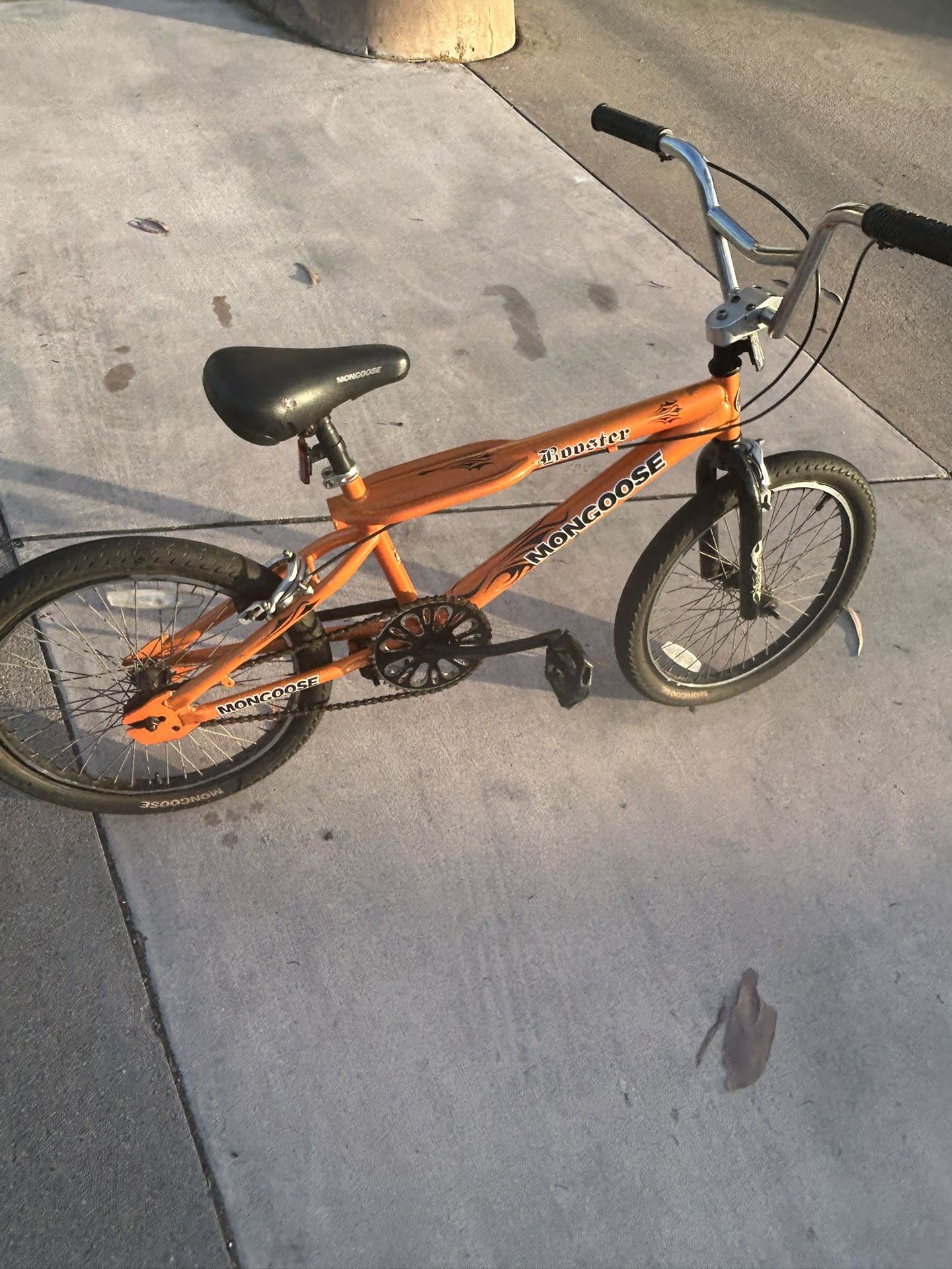 Orange Old School Booster Mongoose