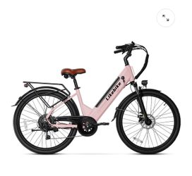 Likebike   MY2   26"   Step-Through Electric   Bike   for   Adults