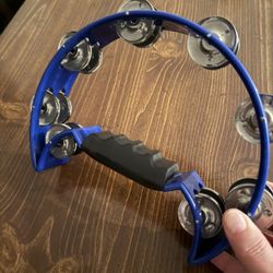 Meinl Percussion Traditional ABS Handheld Tambourine - Blue