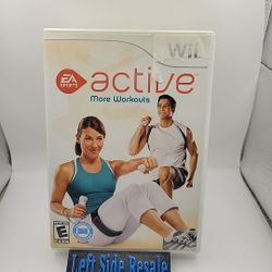 EA Sports Active : More Workouts ( Nintendo  Wii ) - CIB -