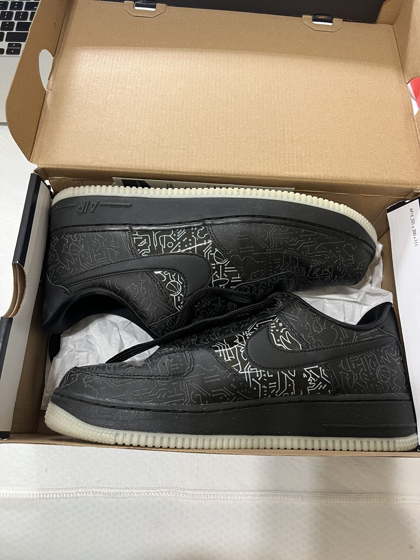 Space Jam Nike Air Force 1 Computer Chip