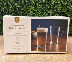 6 piece pint glasses dishwasher safe