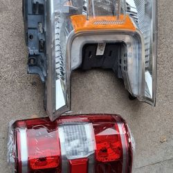2019 ford f150 headlight and taillight