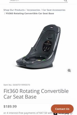 Chicco FIT360 Rotating Car Seat Base